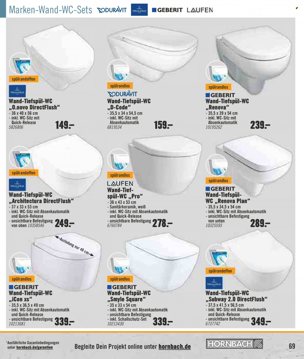 Hornbach Prospekte  - 28.09.2021 - 27.10.2021. Seite 69