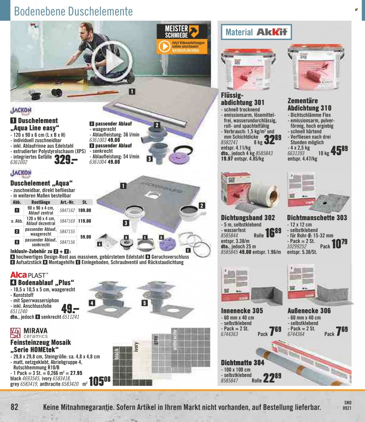 Hornbach Prospekte  - 28.09.2021 - 27.10.2021. Seite 82