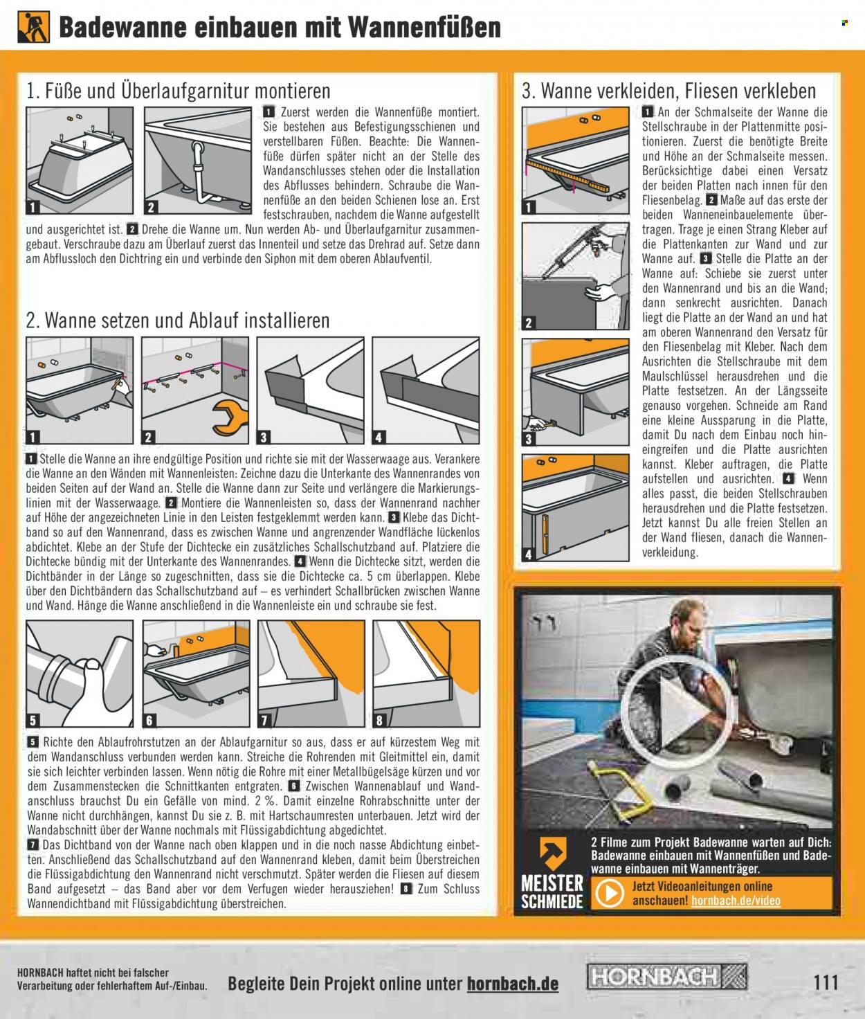 Hornbach Prospekte  - 28.09.2021 - 27.10.2021. Seite 111
