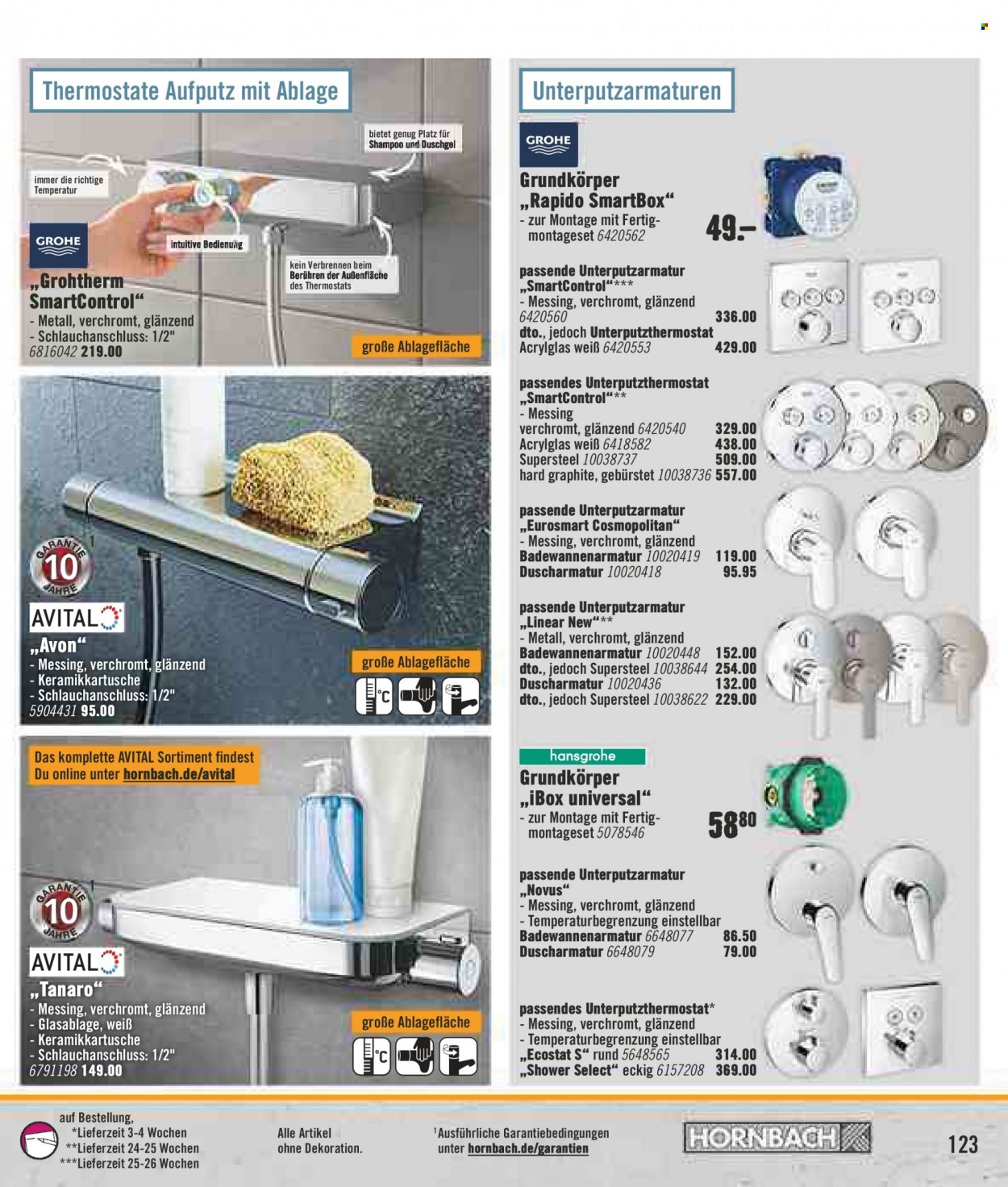 Hornbach Prospekte  - 28.09.2021 - 27.10.2021. Seite 123