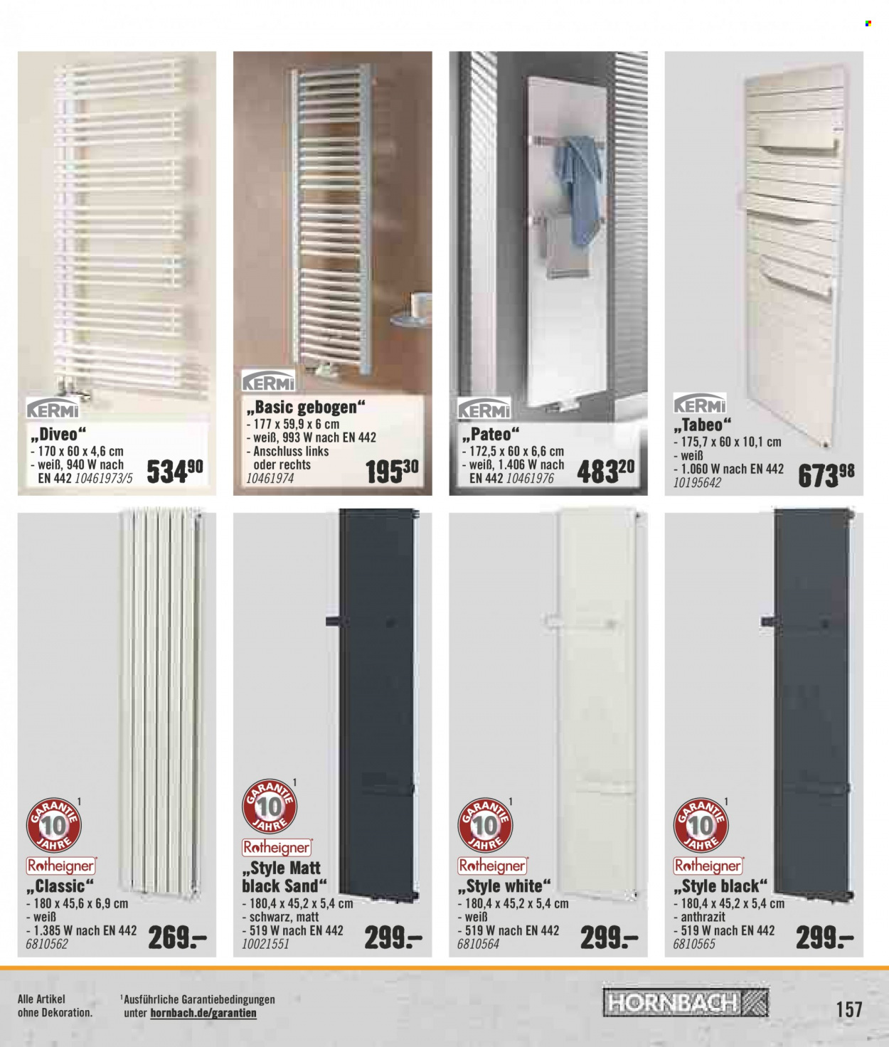 Hornbach Prospekte  - 28.09.2021 - 27.10.2021. Seite 157