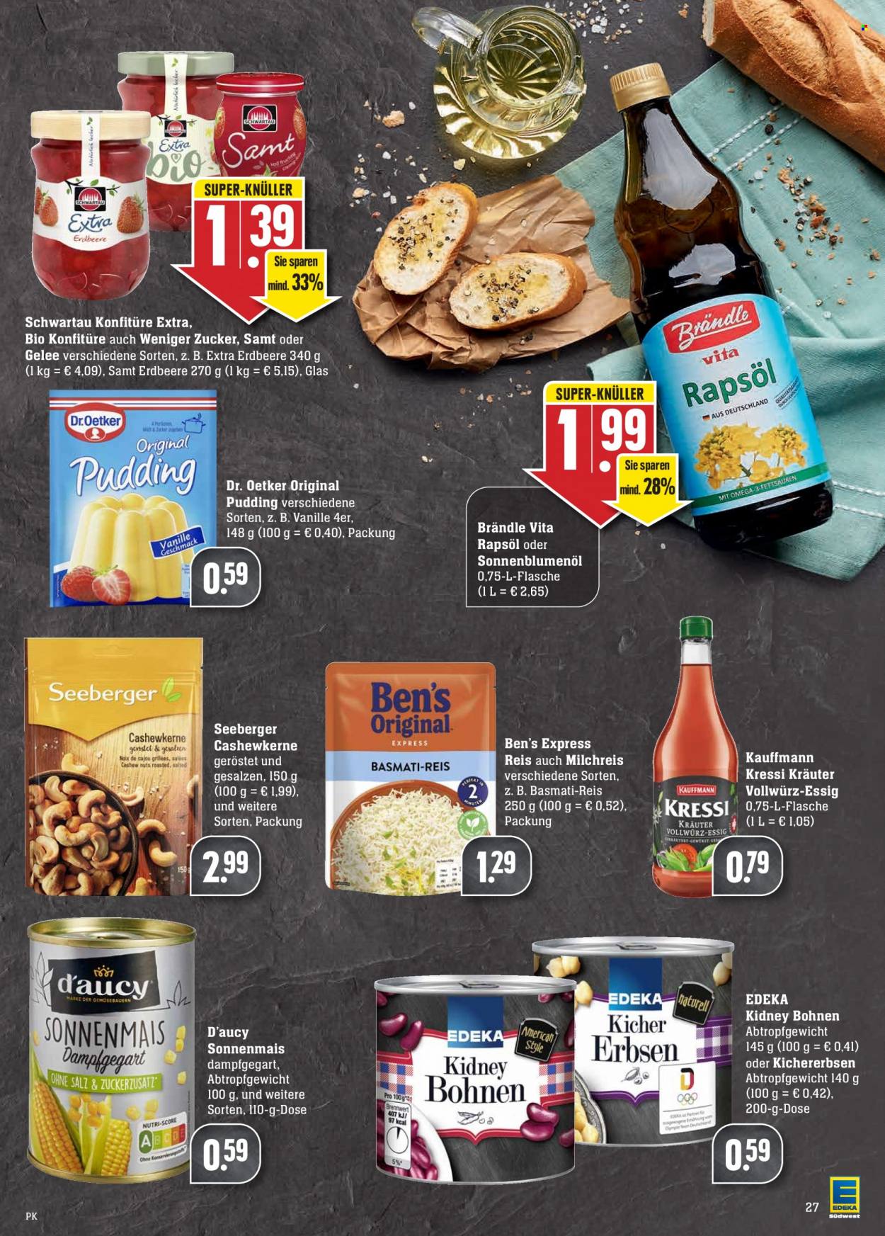Edeka Prospekte  - 27.09.2021 - 2.10.2021. Seite 27