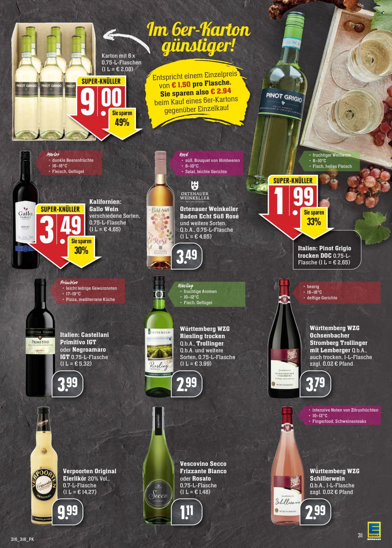 Edeka Prospekte  - 27.09.2021 - 2.10.2021. Seite 31