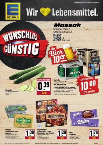 Prospekte Edeka - 27.9.2021 - 2.10.2021.