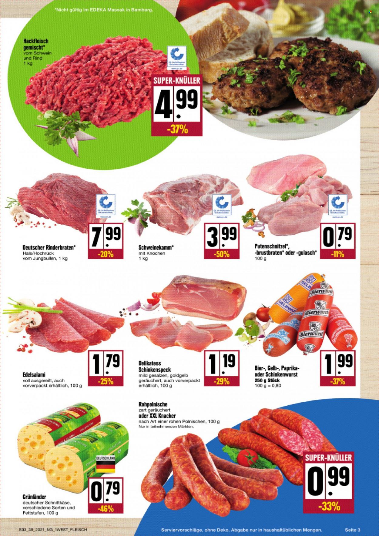 Edeka Prospekte  - 27.09.2021 - 2.10.2021. Seite 3