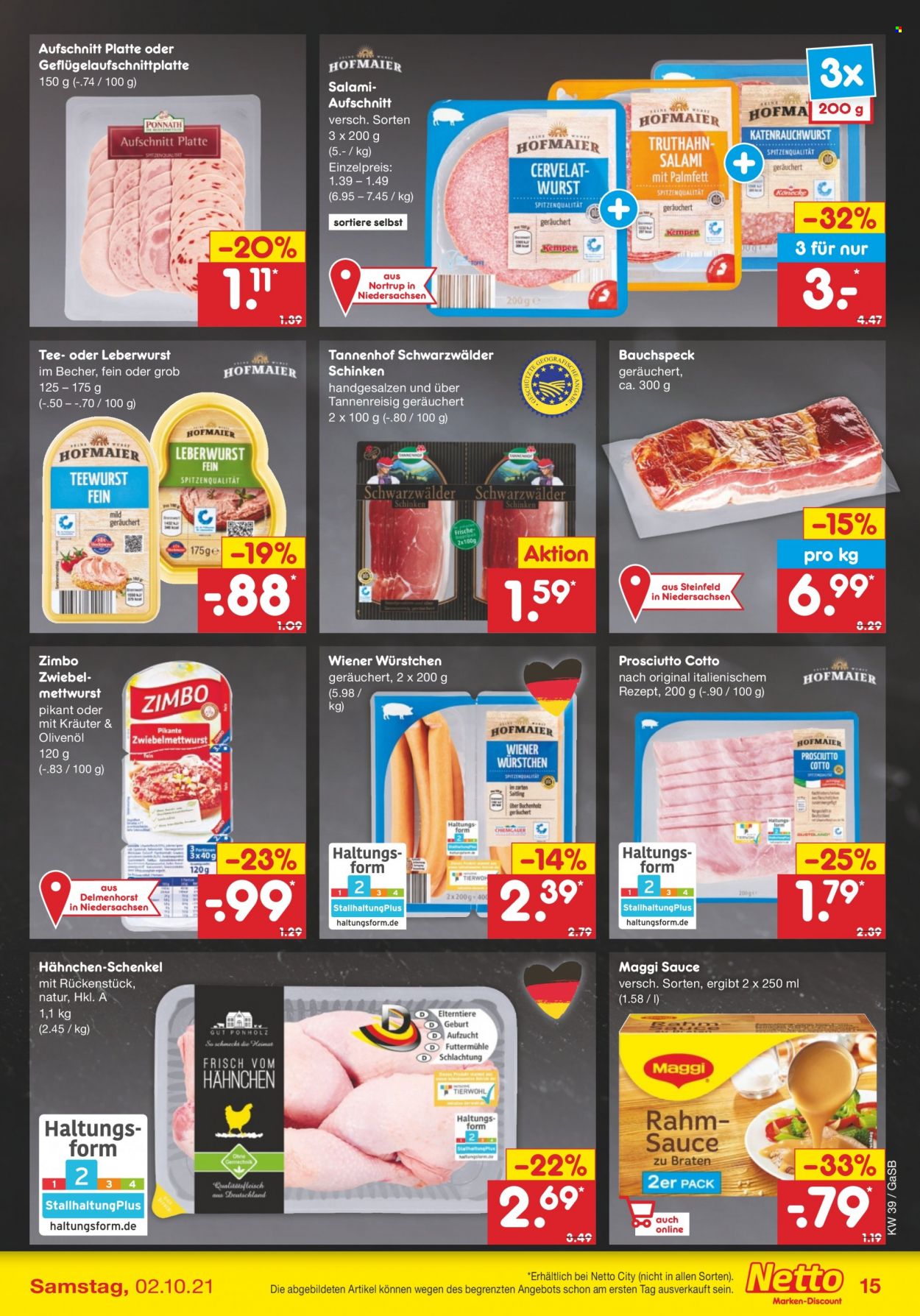 Netto Marken-Discount Prospekte  - 27.09.2021 - 2.10.2021. Seite 15