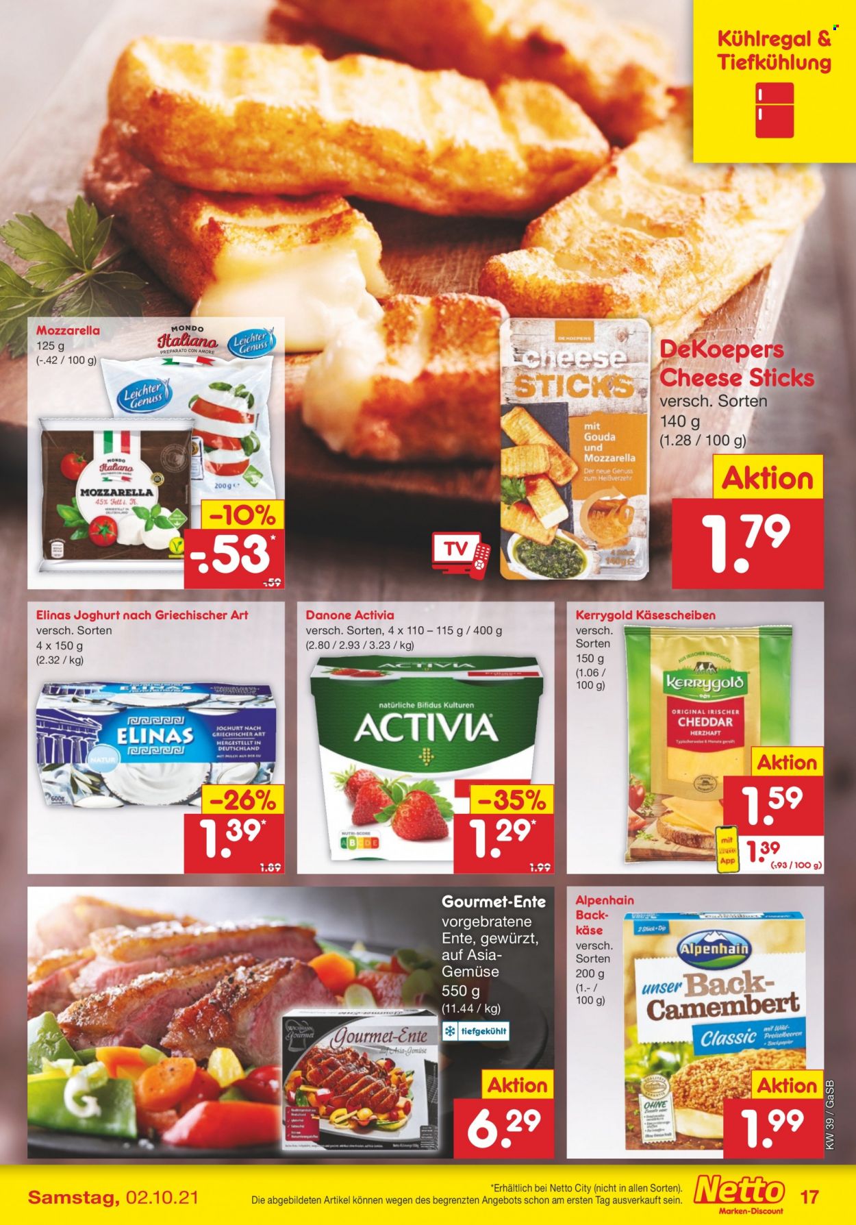 Netto Marken-Discount Prospekte  - 27.09.2021 - 2.10.2021. Seite 17