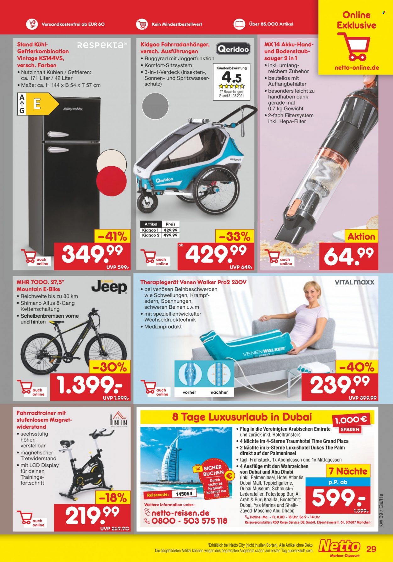 Netto Marken-Discount Prospekte  - 27.09.2021 - 2.10.2021. Seite 29
