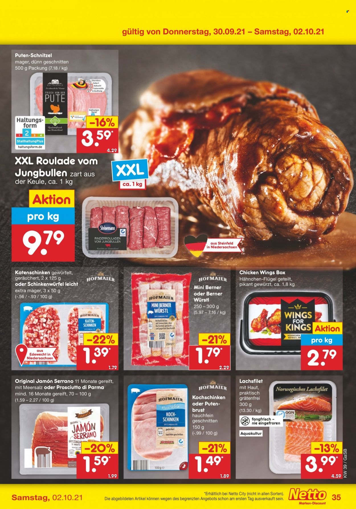 Netto Marken-Discount Prospekte  - 27.09.2021 - 2.10.2021. Seite 35