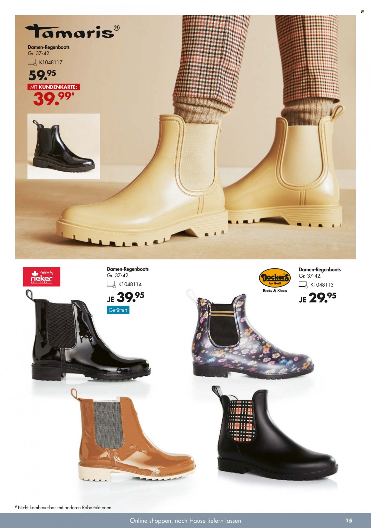 GALERIA Karstadt Kaufhof Prospekte  - 29.09.2021 - 5.10.2021. Seite 15