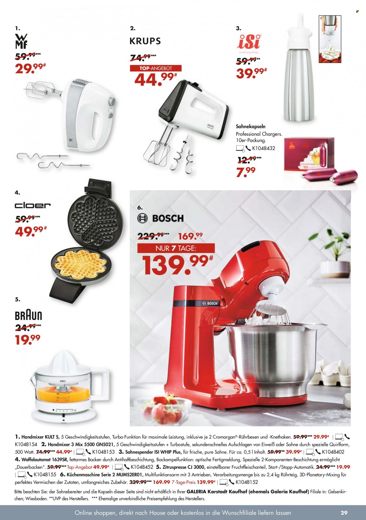 GALERIA Karstadt Kaufhof Prospekte  - 29.09.2021 - 5.10.2021. Seite 29