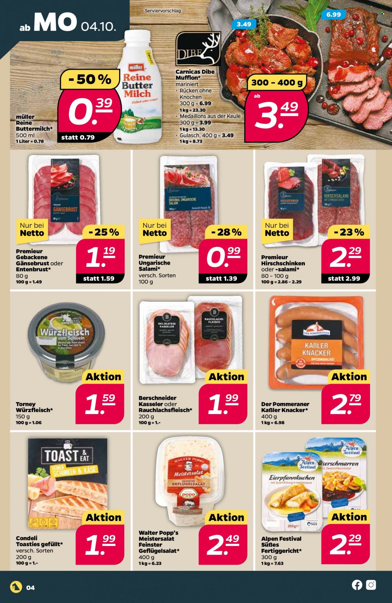 Netto Prospekte  - 4.10.2021 - 9.10.2021. Seite 4