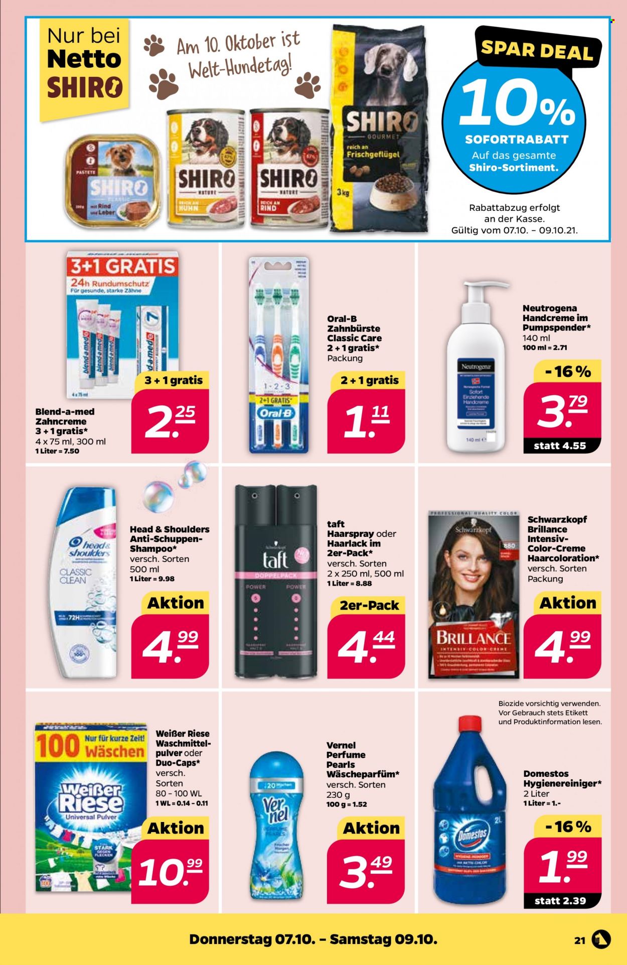 Netto Prospekte  - 4.10.2021 - 9.10.2021. Seite 21