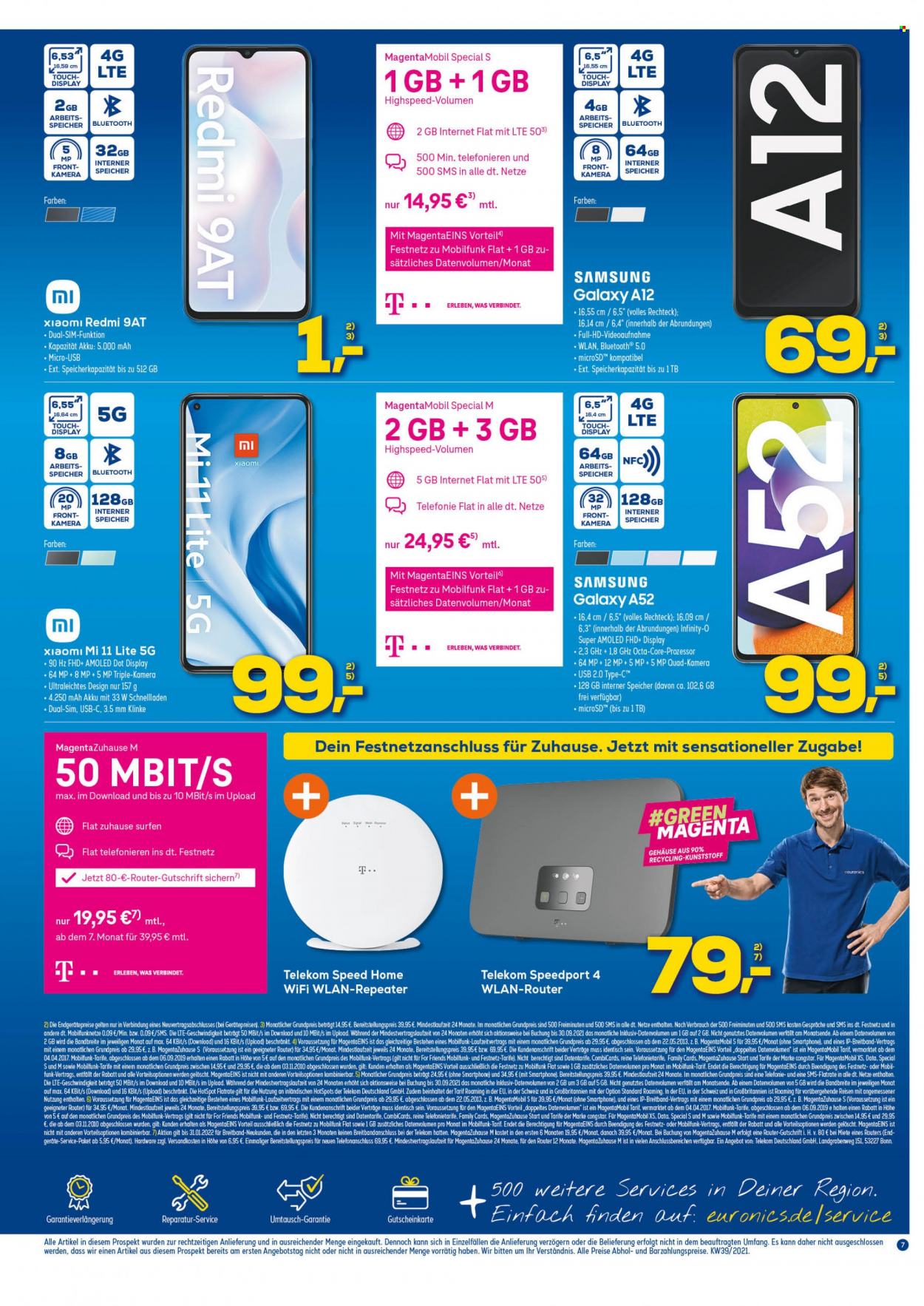 Euronics Prospekte  - 27.09.2021 - 3.10.2021. Seite 7