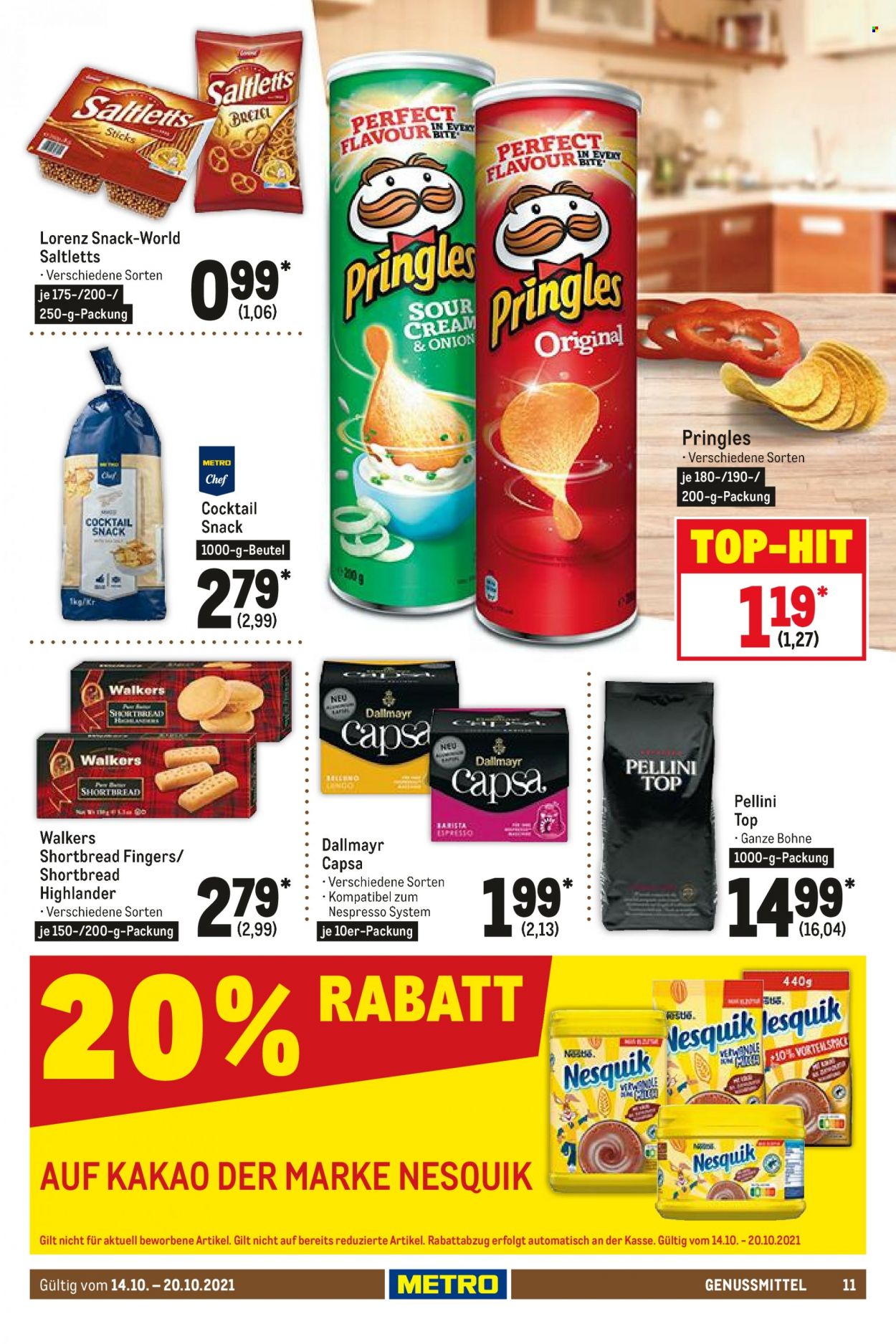 Metro Prospekte  - 14.10.2021 - 20.10.2021. Seite 11