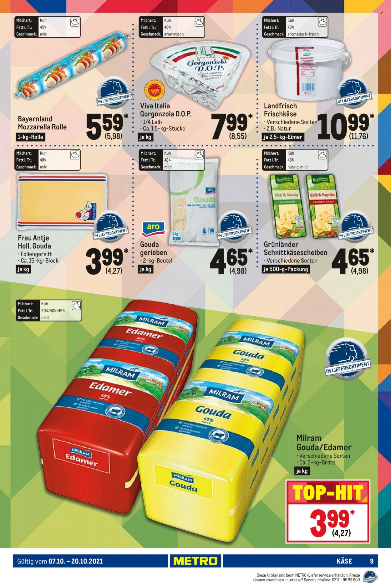 Metro Prospekte  - 7.10.2021 - 20.10.2021. Seite 9