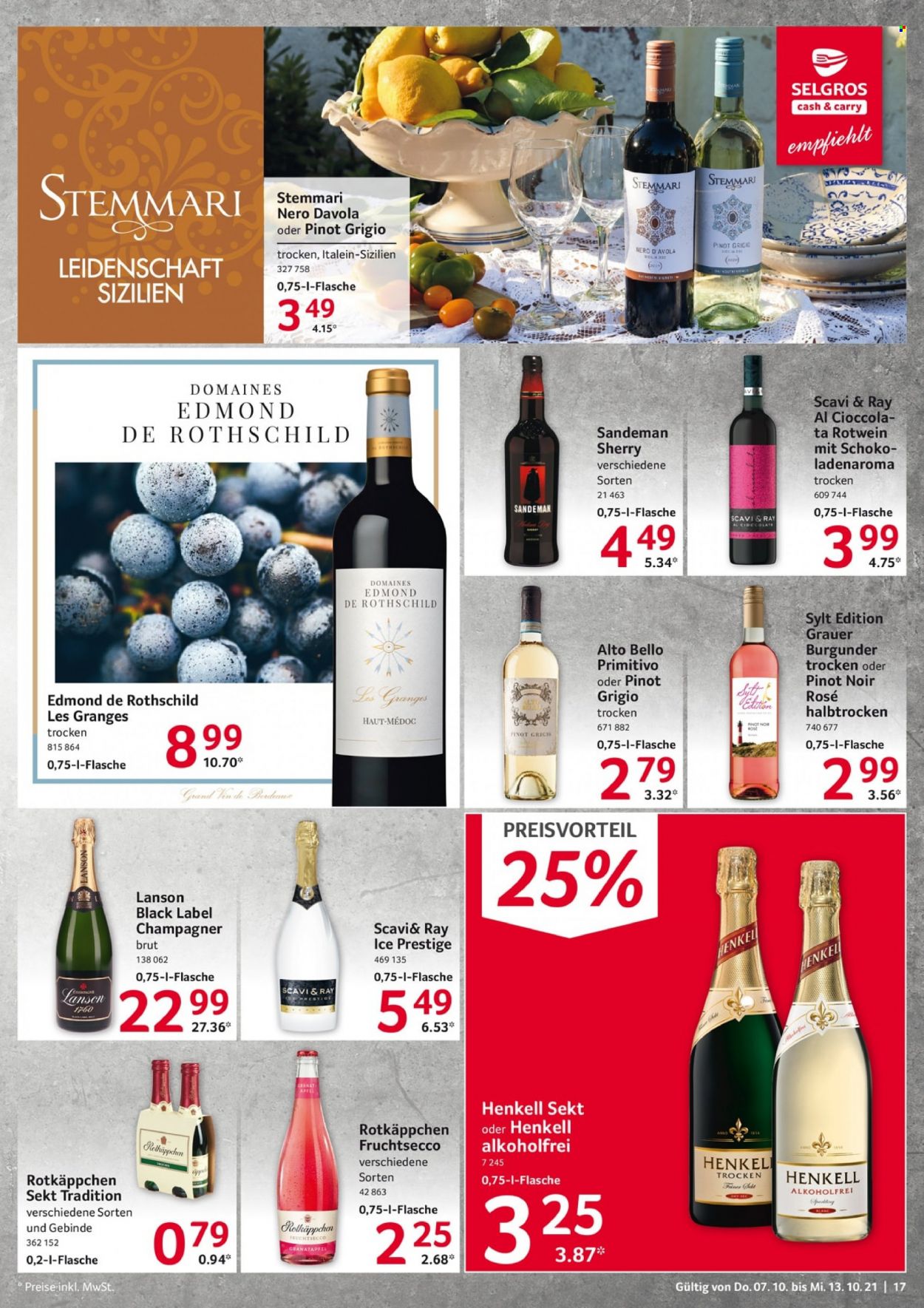 Selgros Prospekte  - 7.10.2021 - 13.10.2021. Seite 17
