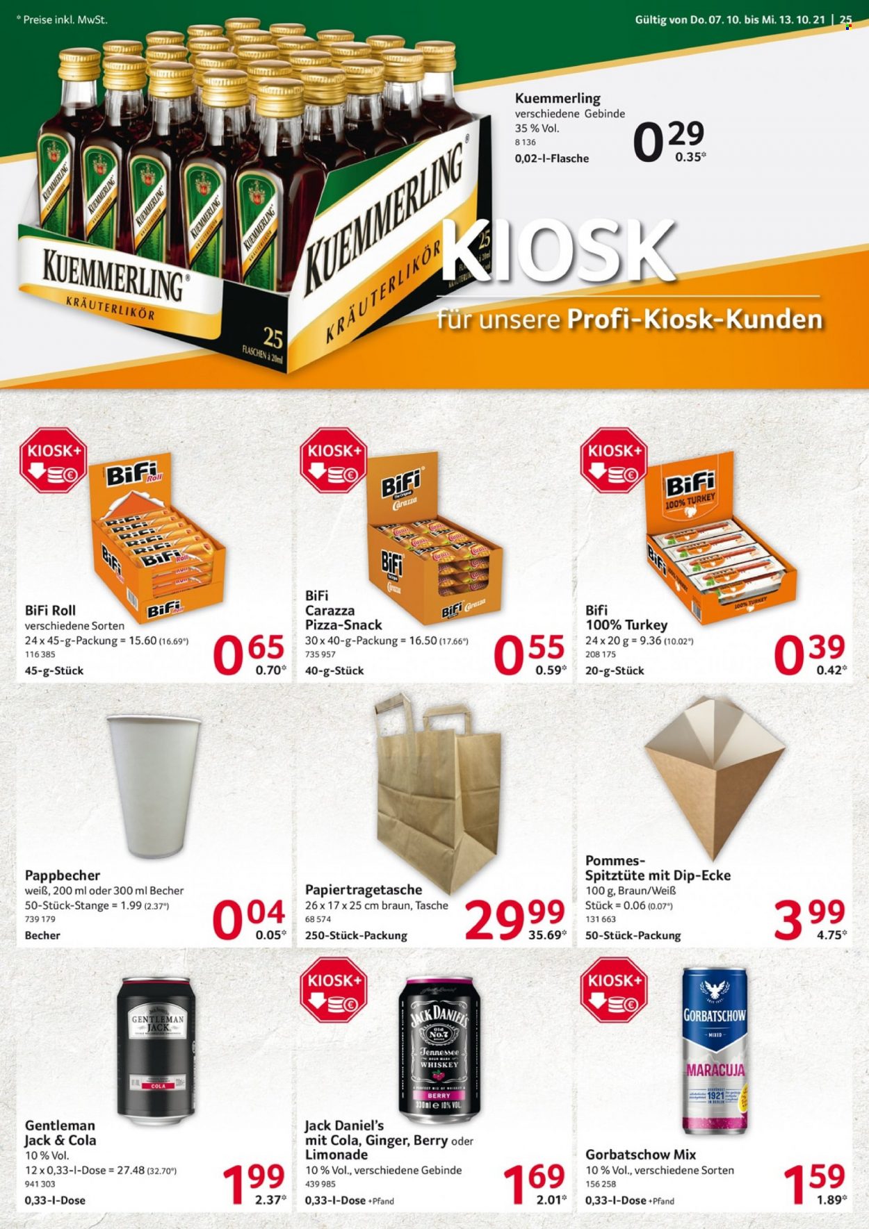 Selgros Prospekte  - 7.10.2021 - 13.10.2021. Seite 25