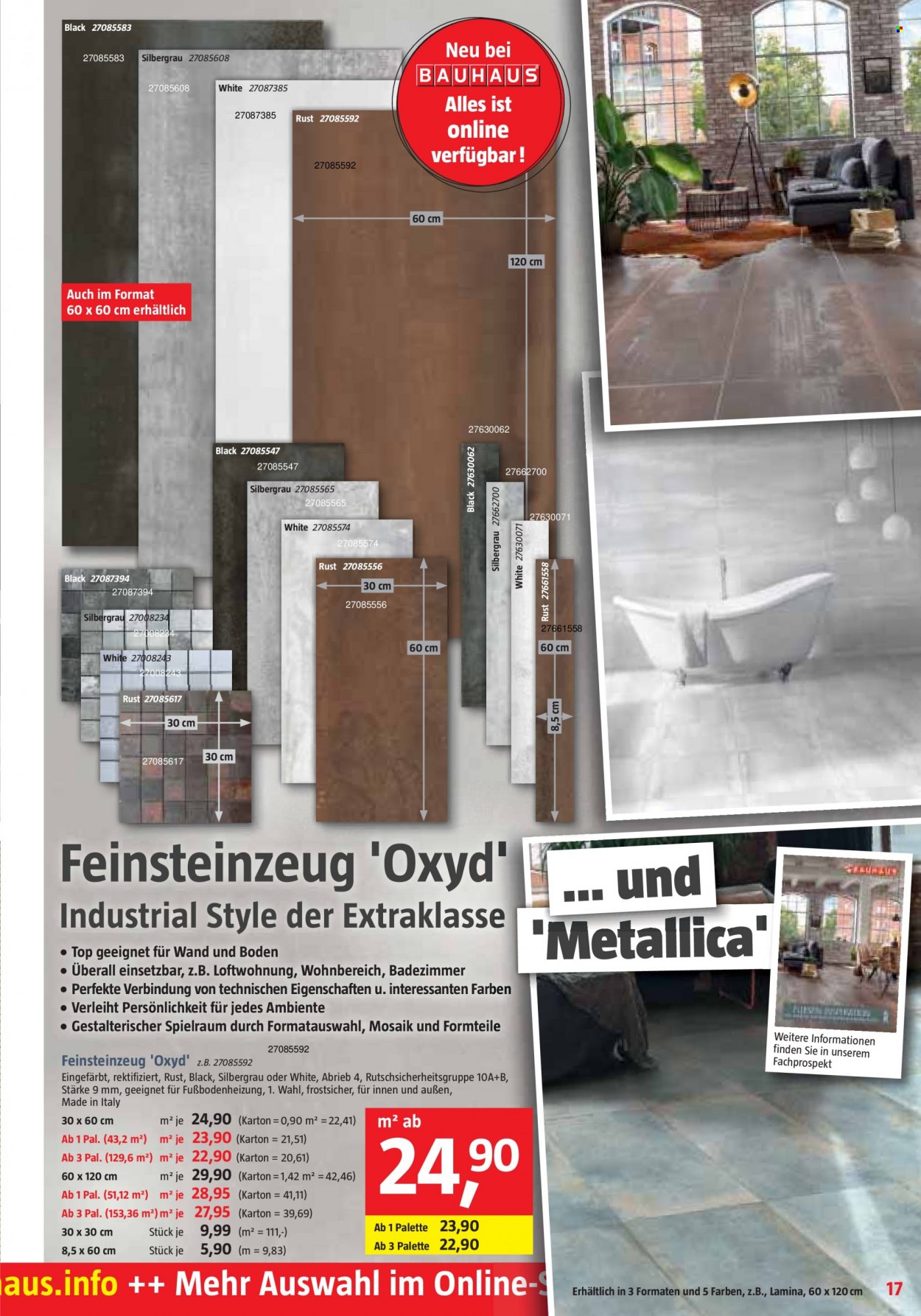Bauhaus Prospekte  - 2.10.2021 - 30.10.2021. Seite 17