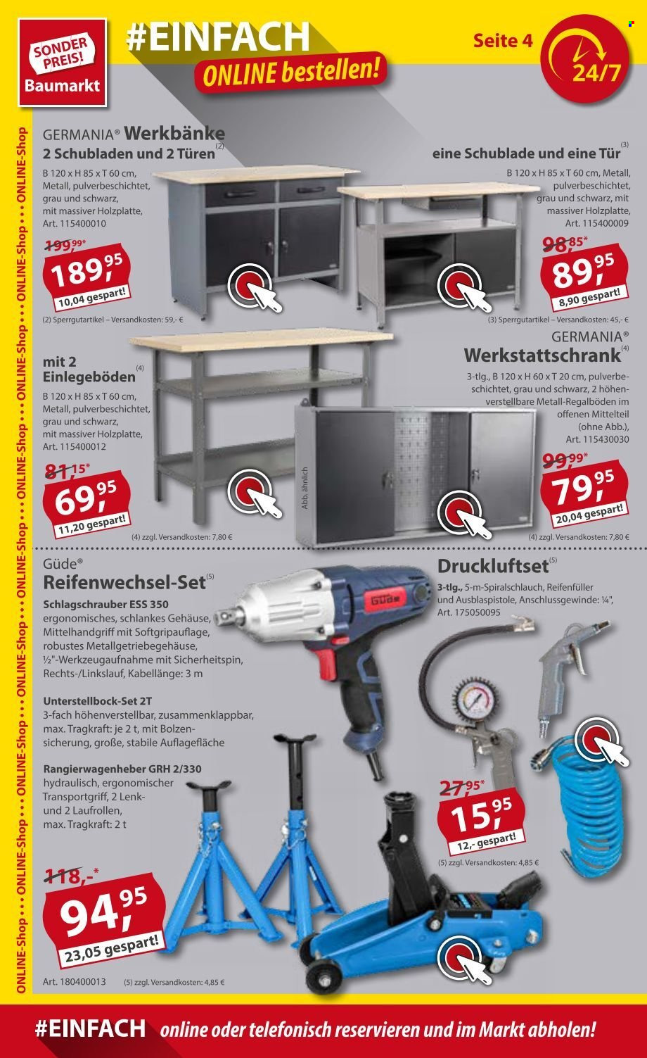 Sonderpreis-Baumarkt Prospekte  - 9.10.2021 - 15.10.2021. Seite 4