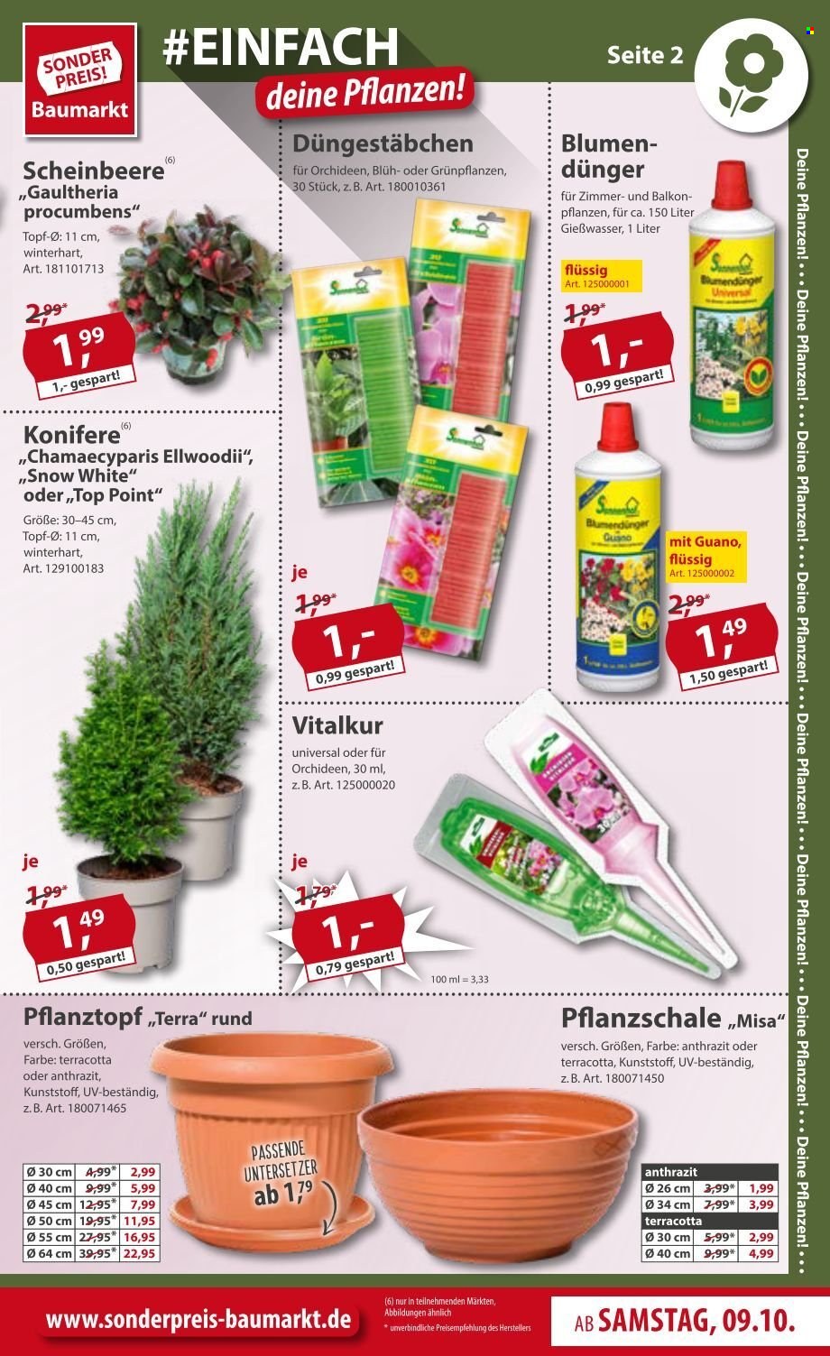 Sonderpreis-Baumarkt Prospekte  - 9.10.2021 - 15.10.2021. Seite 9