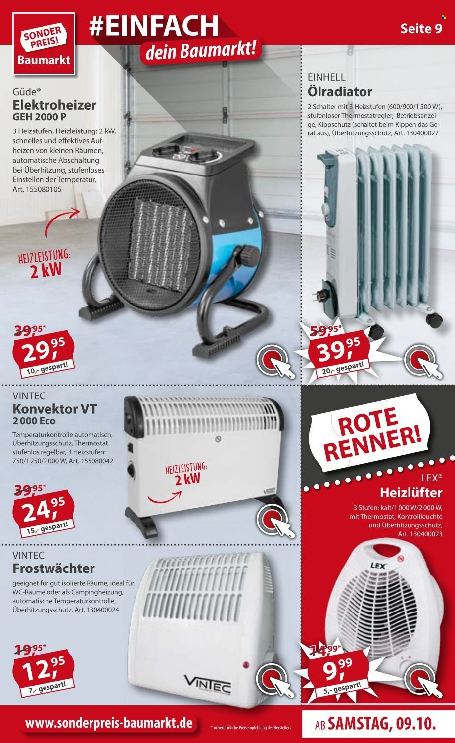 Sonderpreis-Baumarkt Prospekte  - 9.10.2021 - 15.10.2021. Seite 11