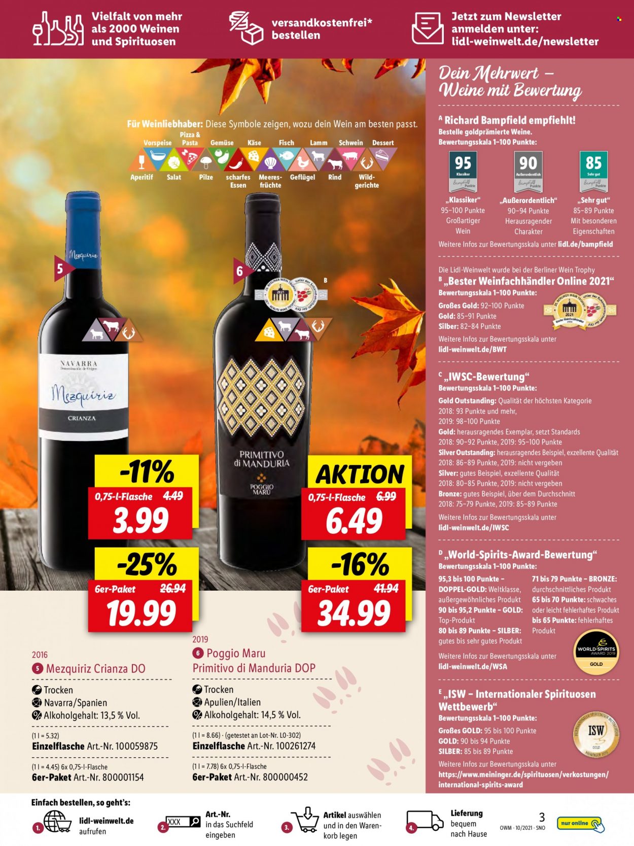Lidl Prospekte  - 30.09.2021 - 31.10.2021. Seite 3