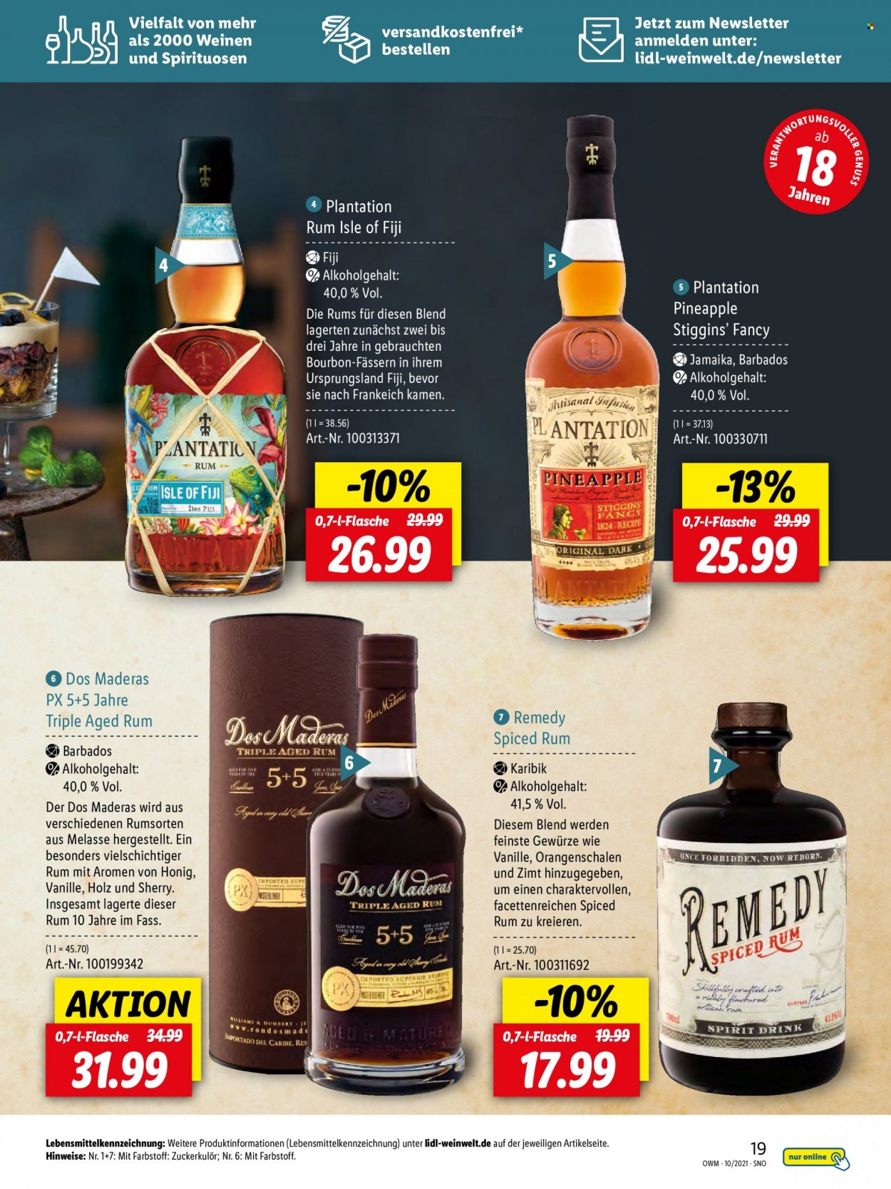 Lidl Prospekte  - 30.09.2021 - 31.10.2021. Seite 19