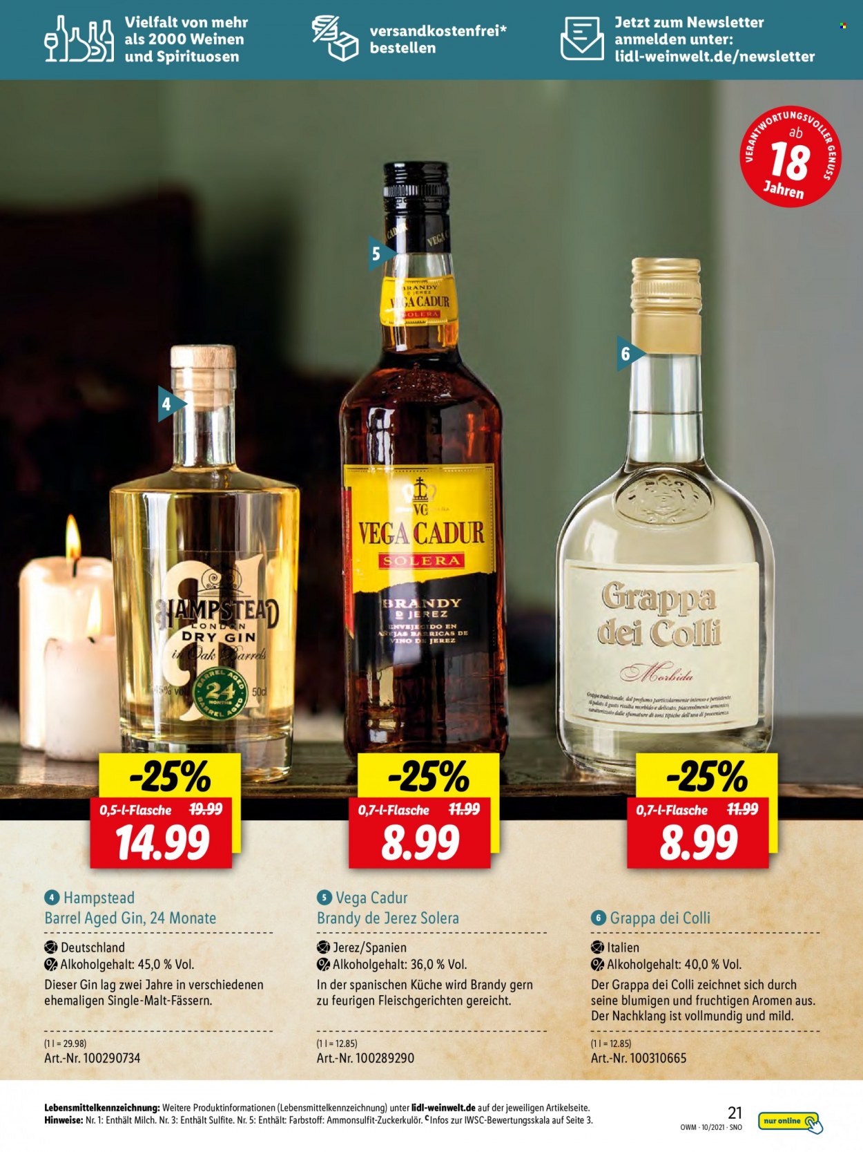 Lidl Prospekte  - 30.09.2021 - 31.10.2021. Seite 21