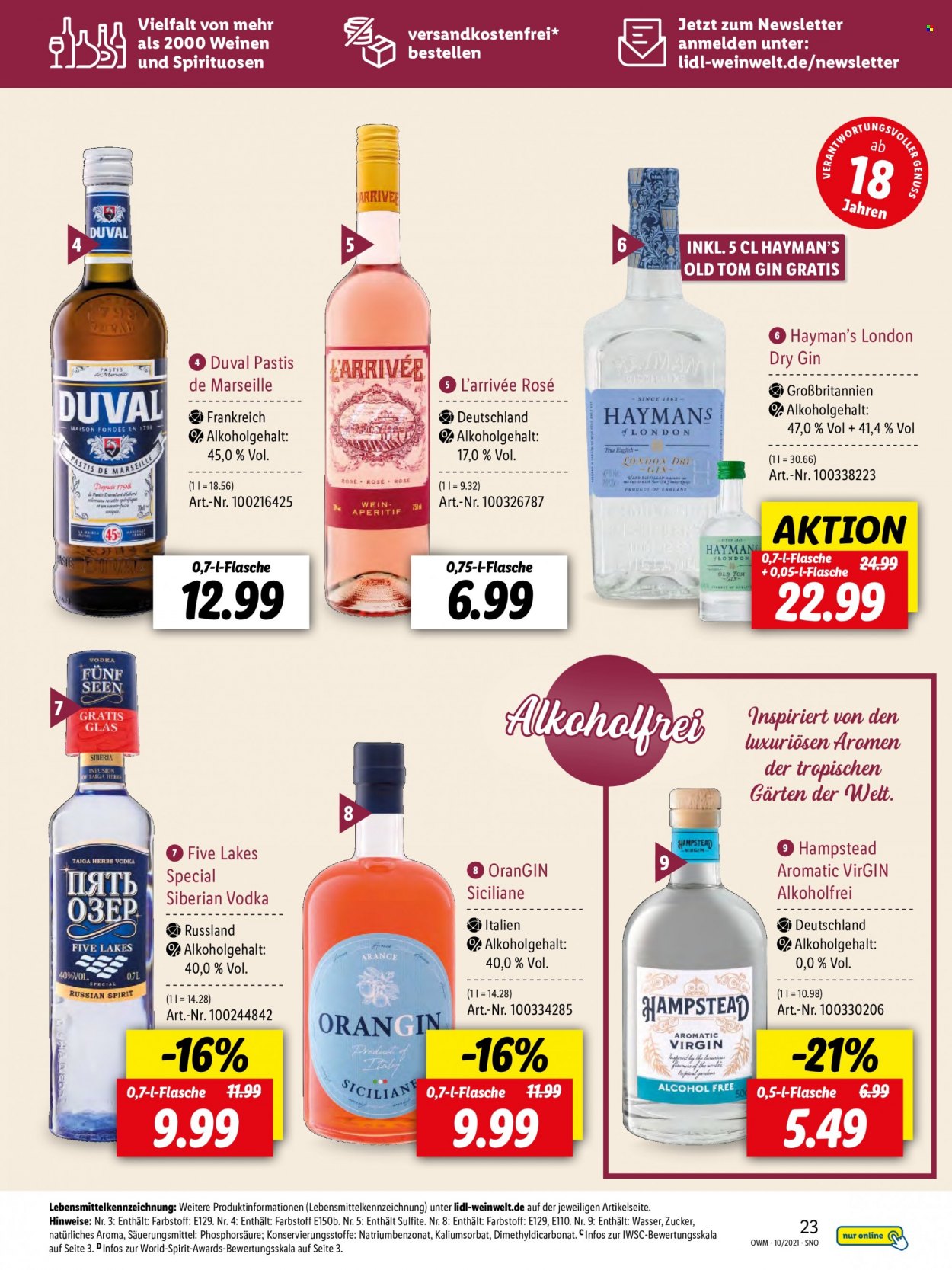 Lidl Prospekte  - 30.09.2021 - 31.10.2021. Seite 23