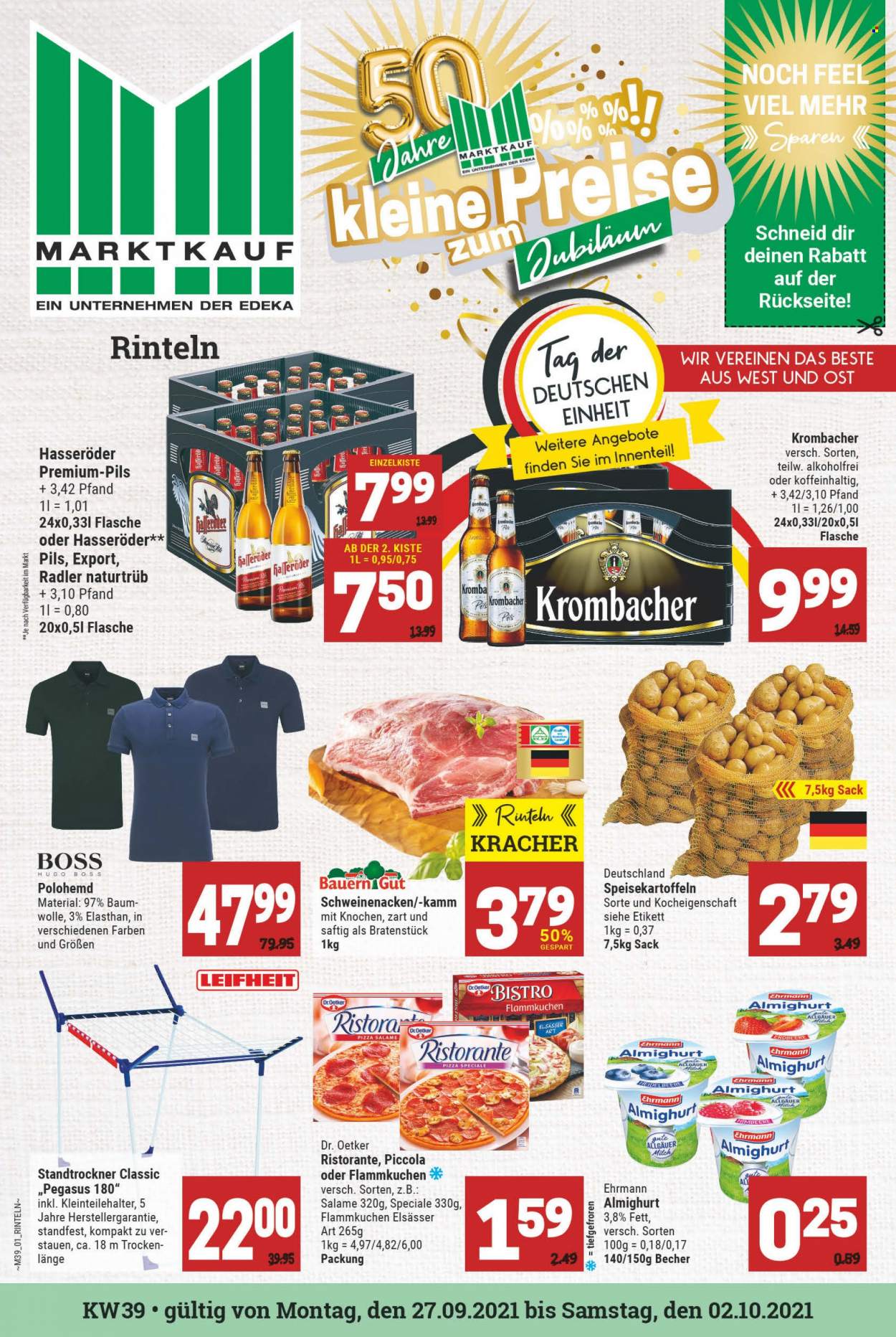 Marktkauf Prospekte  - 4.10.2021 - 9.10.2021. Seite 1