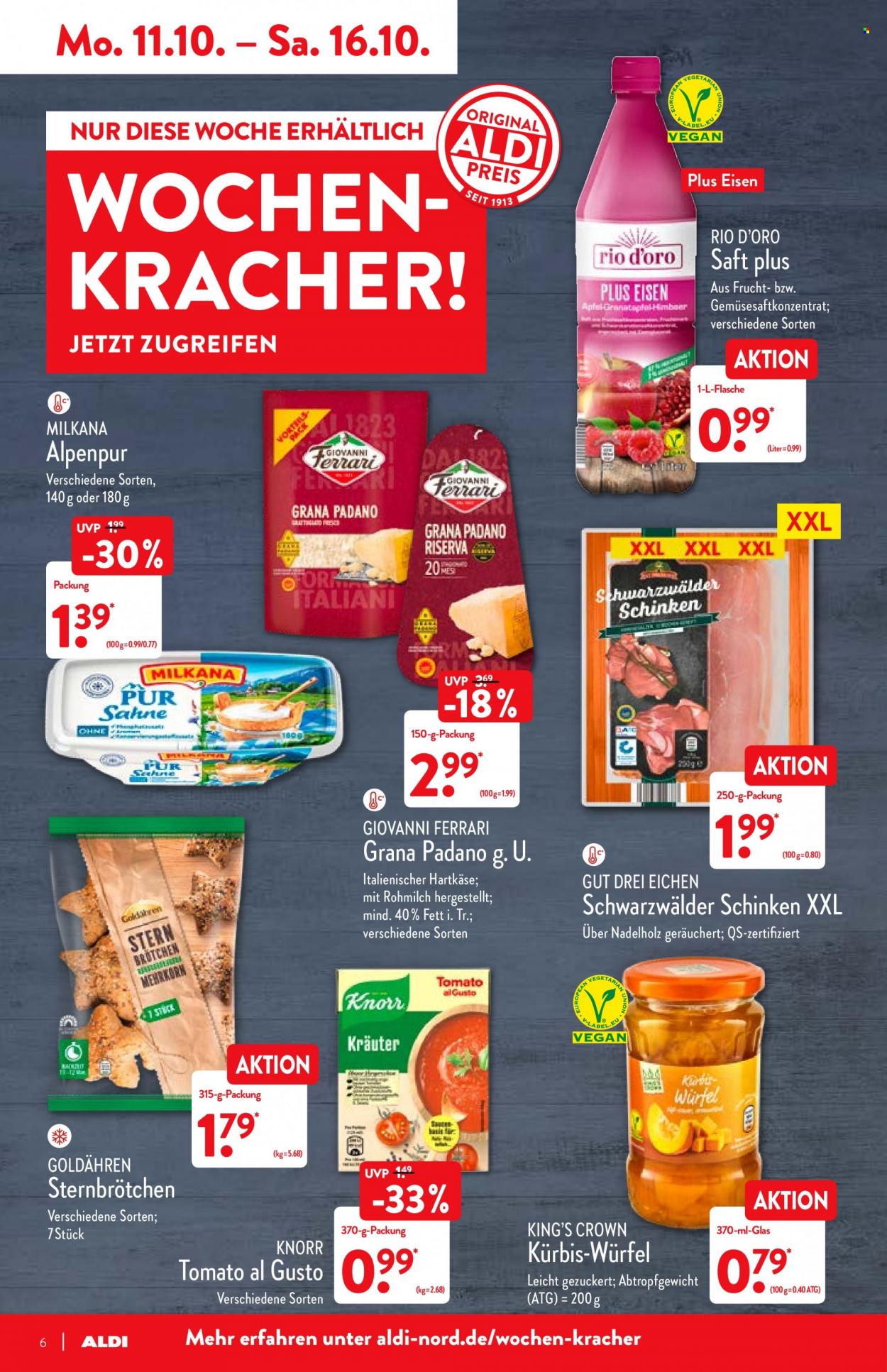 ALDI Nord Prospekte  - 11.10.2021 - 16.10.2021. Seite 6