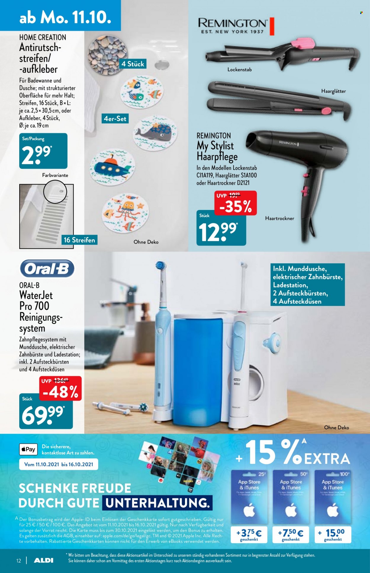 ALDI Nord Prospekte  - 11.10.2021 - 16.10.2021. Seite 12