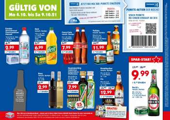 Prospekte Hol'ab! Getränkemarkt - 4.10.2021 - 9.10.2021.