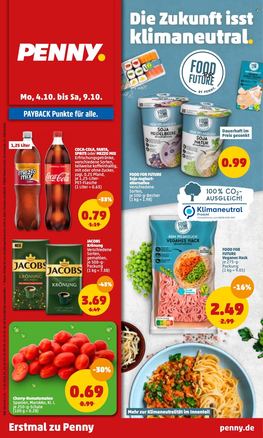 Penny Prospekte  - 4.10.2021 - 9.10.2021. Seite 1
