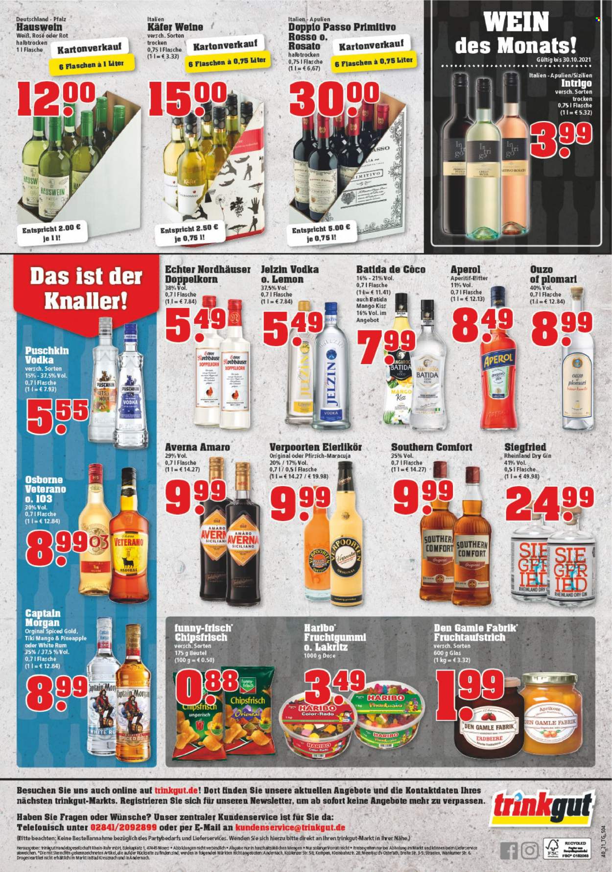 trinkgut Prospekte  - 4.10.2021 - 9.10.2021. Seite 4