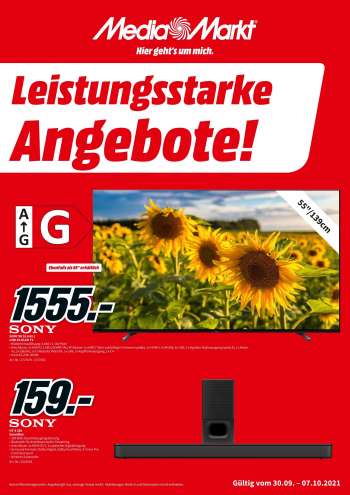 Prospekte MediaMarkt - 30.9.2021 - 7.10.2021.