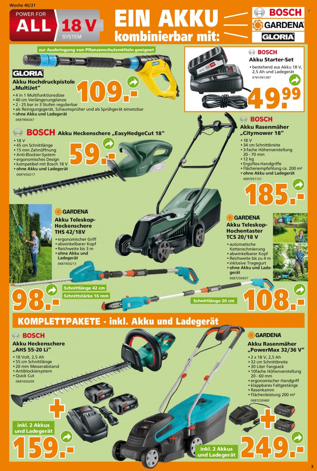 Globus Baumarkt Prospekte  - 4.10.2021 - 9.10.2021. Seite 3