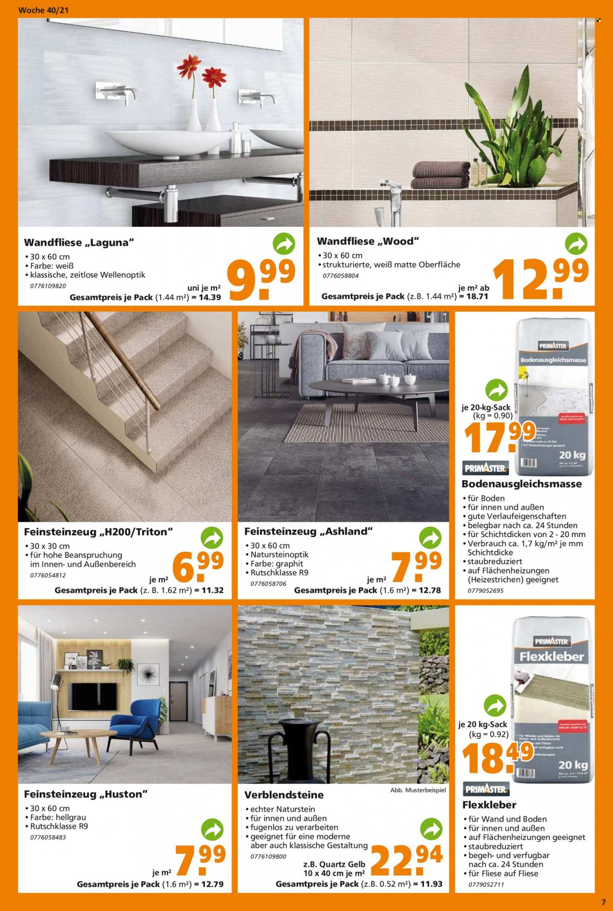 Globus Baumarkt Prospekte  - 4.10.2021 - 9.10.2021. Seite 7