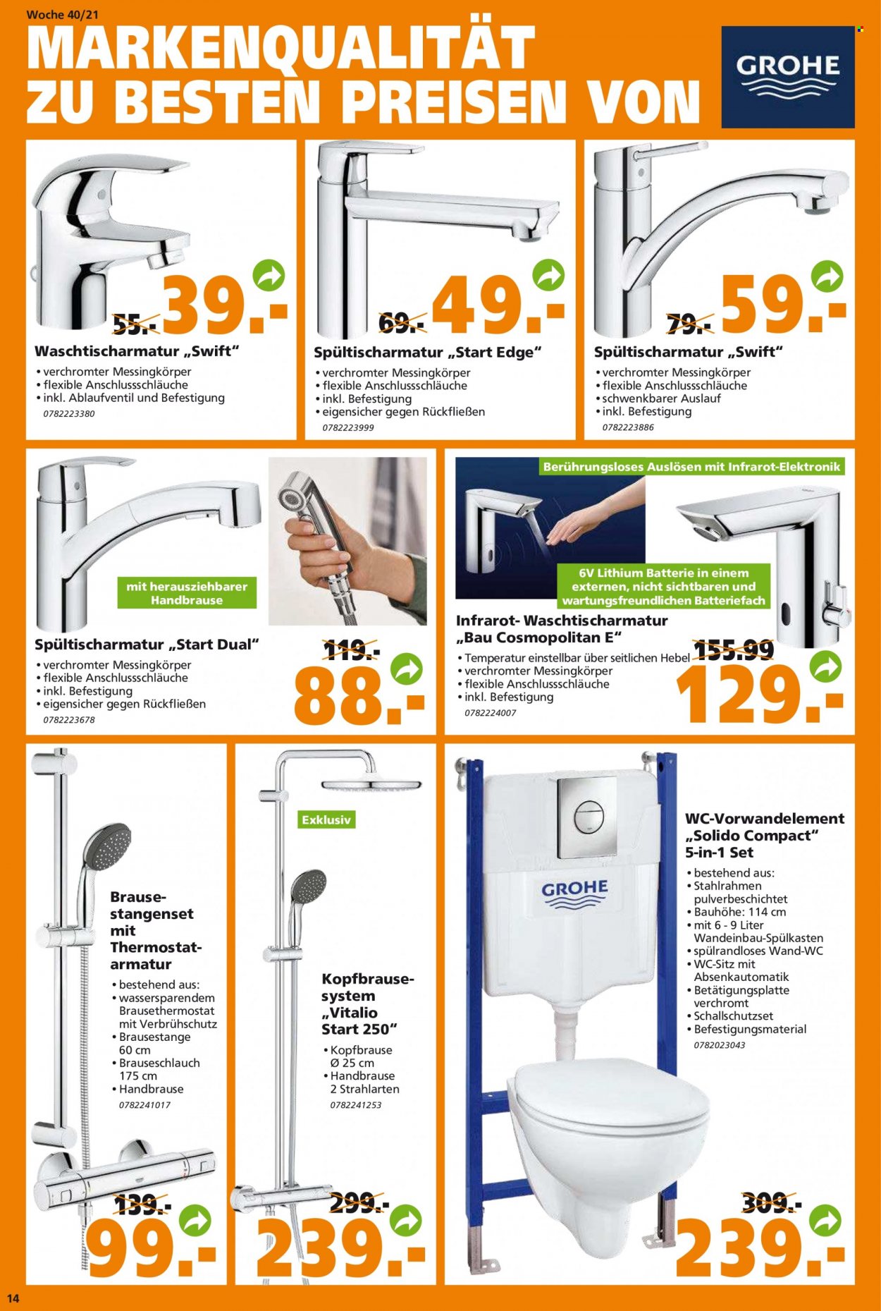 Globus Baumarkt Prospekte  - 4.10.2021 - 9.10.2021. Seite 14