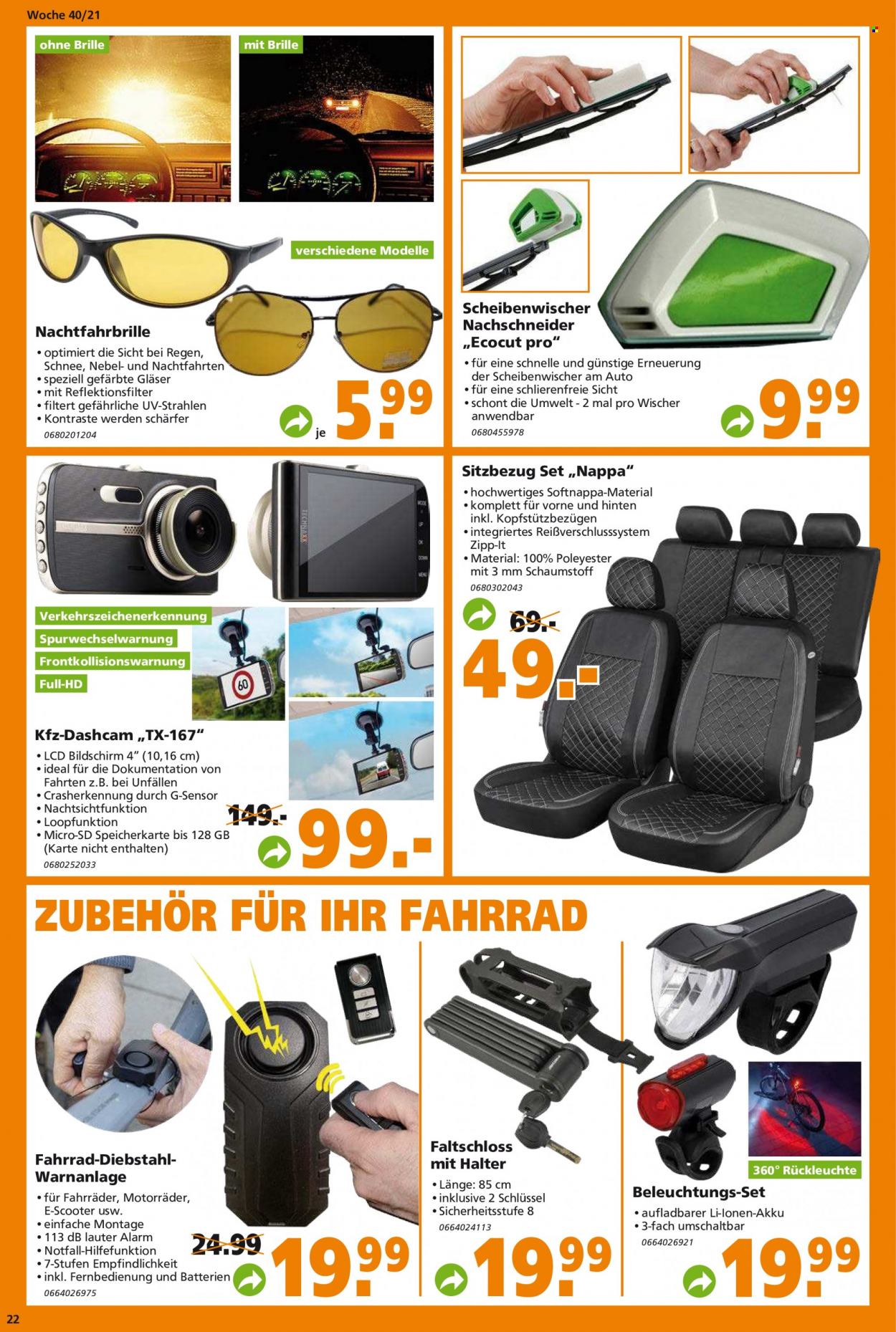 Globus Baumarkt Prospekte  - 4.10.2021 - 9.10.2021. Seite 22