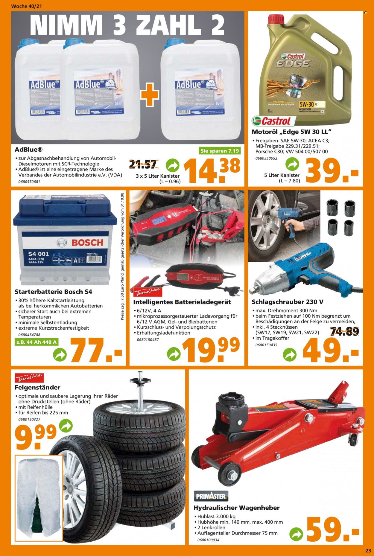 Globus Baumarkt Prospekte  - 4.10.2021 - 9.10.2021. Seite 23