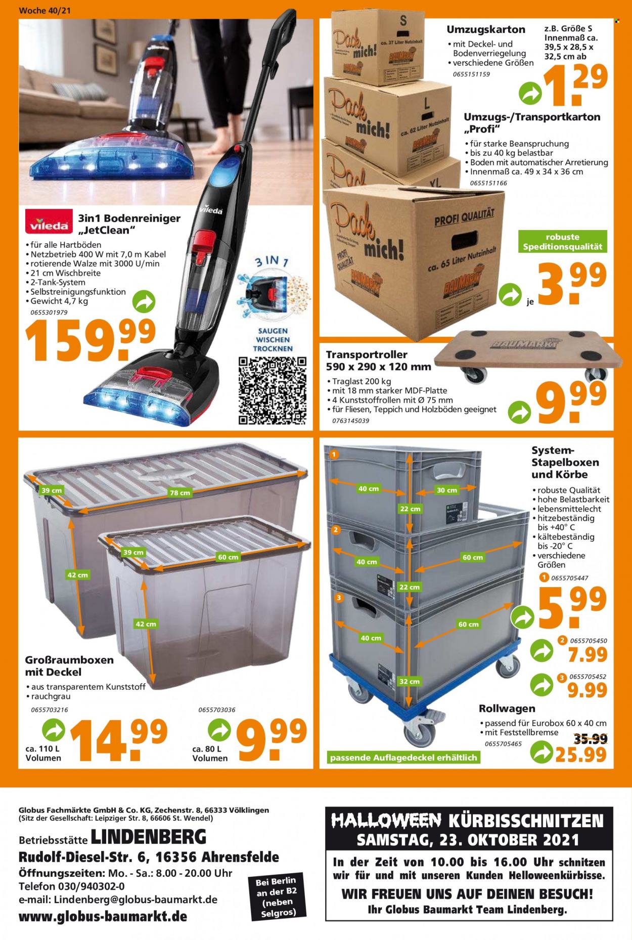 Globus Baumarkt Prospekte  - 4.10.2021 - 9.10.2021. Seite 24