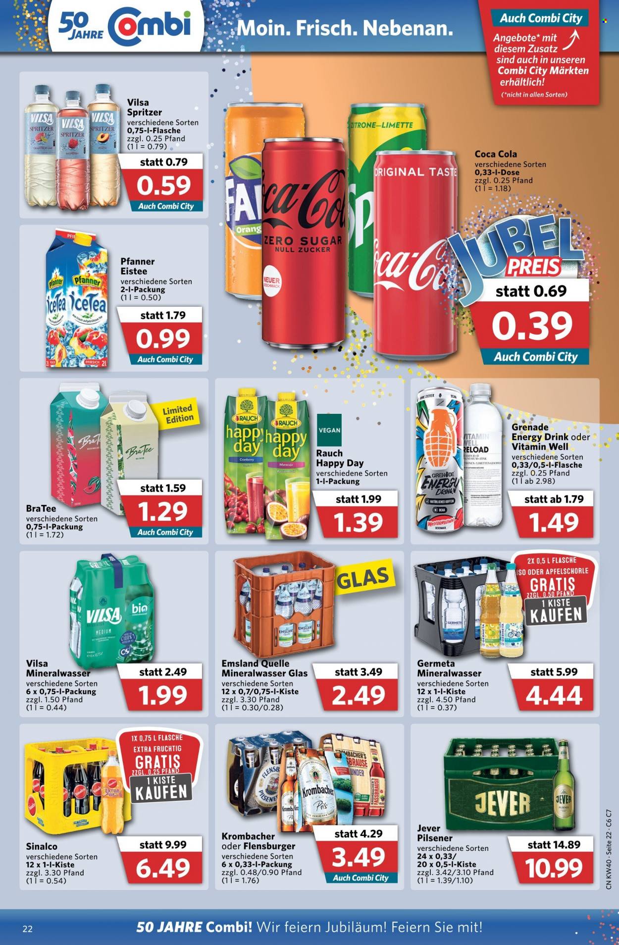 Combi Prospekte  - 4.10.2021 - 9.10.2021. Seite 22
