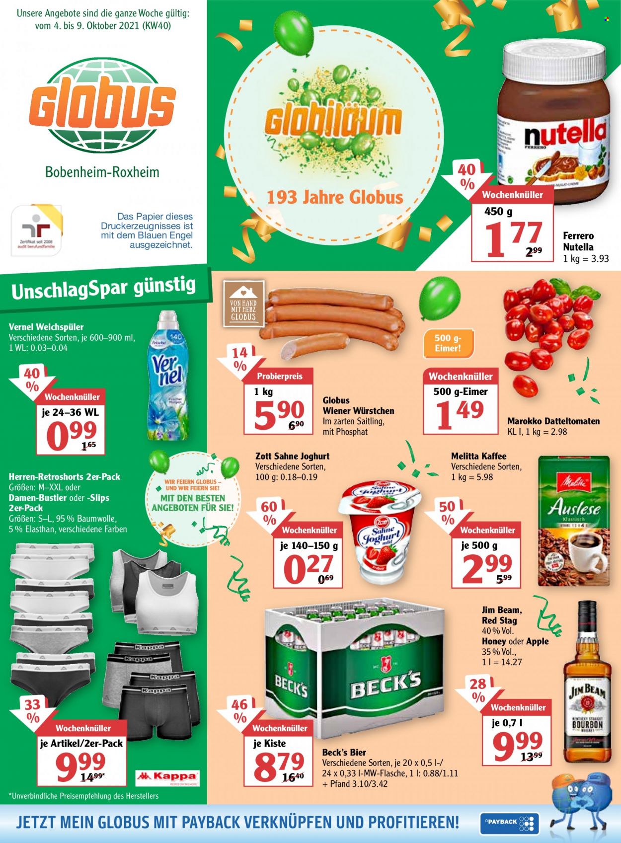 Globus Prospekte  - 4.10.2021 - 9.10.2021. Seite 3