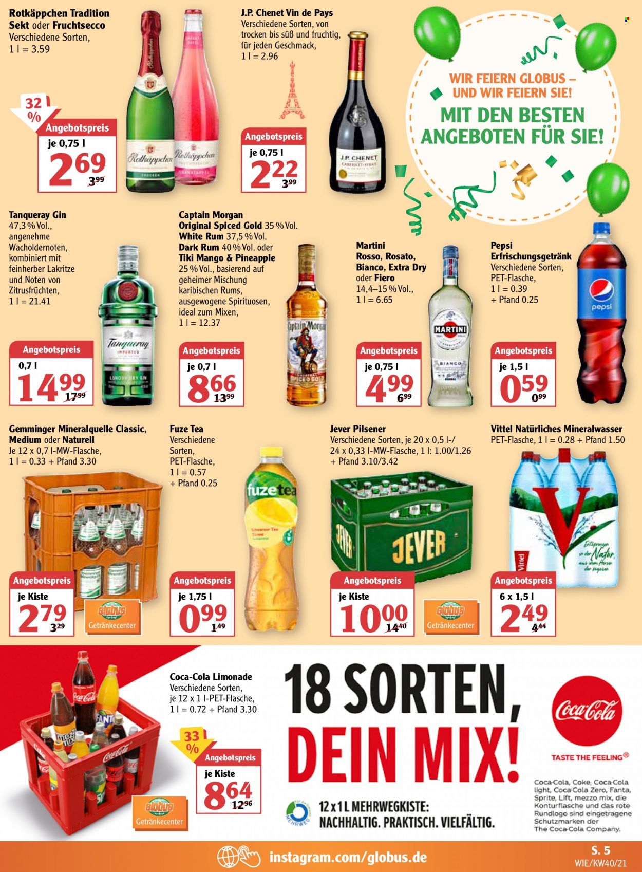 Globus Prospekte  - 4.10.2021 - 9.10.2021. Seite 9