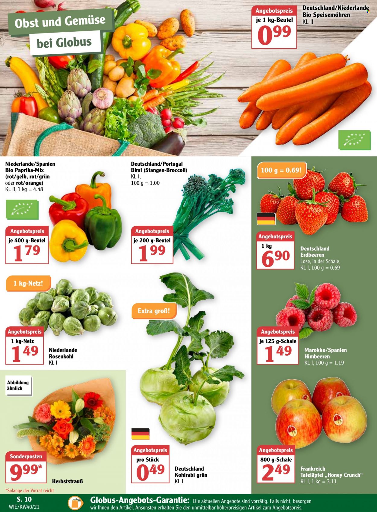 Globus Prospekte  - 4.10.2021 - 9.10.2021. Seite 14