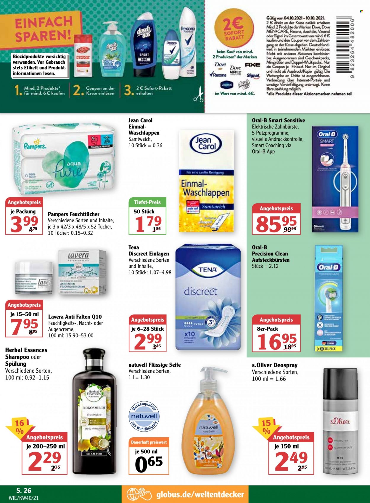 Globus Prospekte  - 4.10.2021 - 9.10.2021. Seite 30