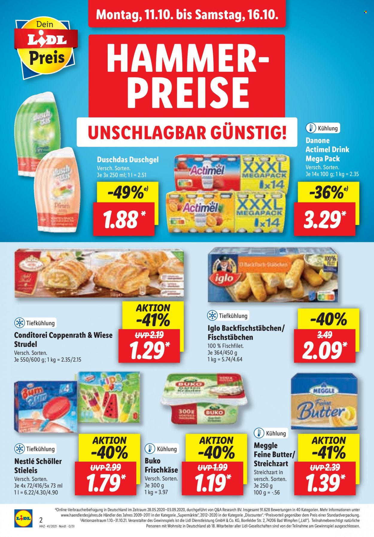 Lidl Prospekte  - 11.10.2021 - 16.10.2021. Seite 2