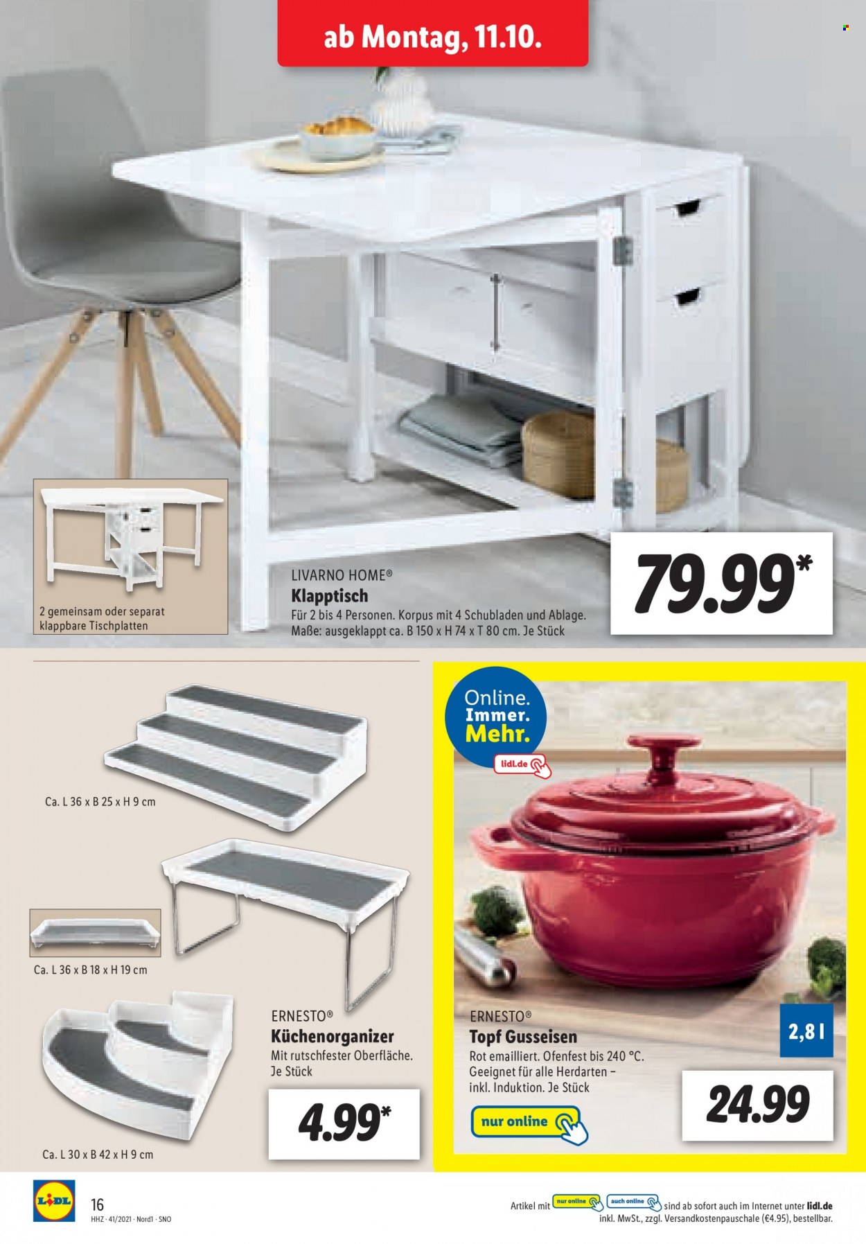 Lidl Prospekte  - 11.10.2021 - 16.10.2021. Seite 16